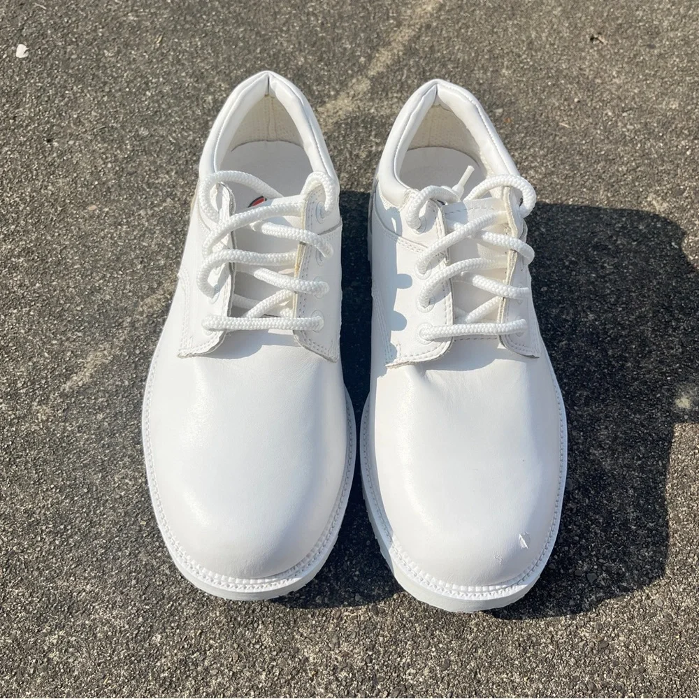 White Womens Dickies Work Shoes/Boots Size 8.5W good condition - Picture 2 of 8